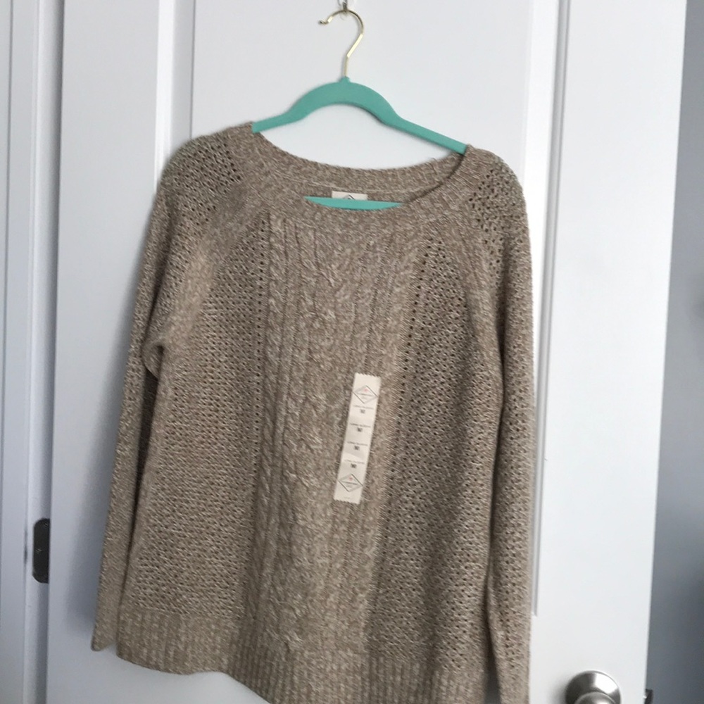 Brown sweater